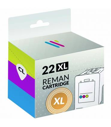 Tinta HP 22XL color compatible