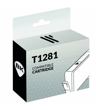 Tinta Epson T1281 negro compatible