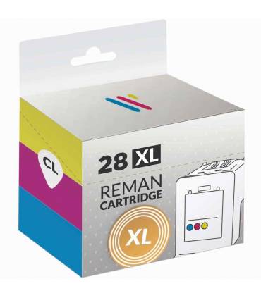 Tinta 28 XL color compatible HP