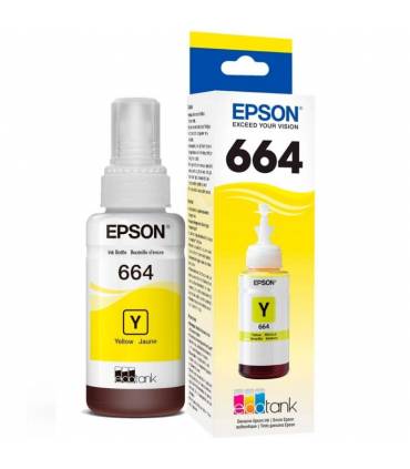 Botella Tinta Epson Compatible 70ml Amarillo Ecotank