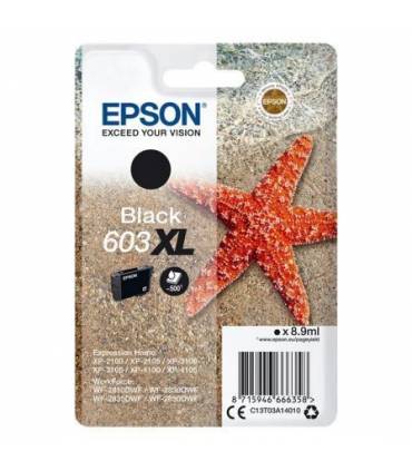 Cartucho de Tinta Original Epson nº603 XL Alta Capacidad/ Negro