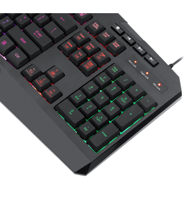 HARPE PRO, teclado RGB con cable