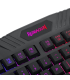 HARPE PRO, teclado RGB con cable