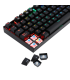 Teclado MITRA black, Red switch