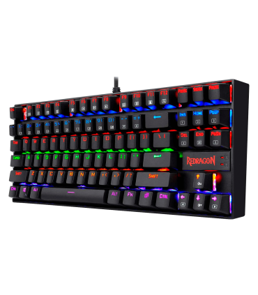 Teclado K552R-SP KUMARA 2 negro, Rainbow