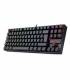Teclado mecánico RGB KUMARA negro, blue switch