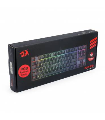 Teclado mecánico RGB KUMARA negro, blue switch
