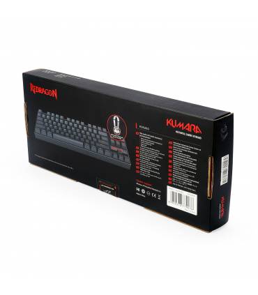 Teclado mecánico RGB KUMARA negro, blue switch