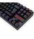 Teclado RGB mecánico K552RGB KUMARA black, red switch