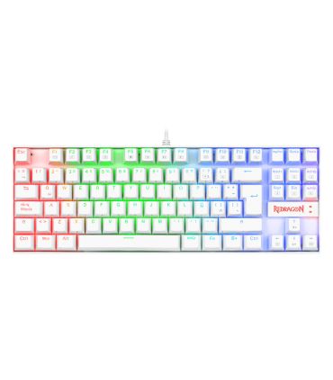 Teclado mecánico RGB K552RGB KUMARA WHITE, blue switch