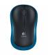 Logitech M185 Ratón Inalámbrico 1000DPI Azul