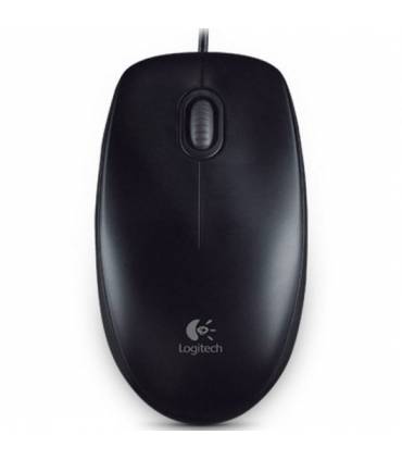 Logitech B100 Ratón Negro