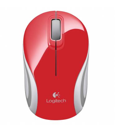 Logitech M187 inalámbrico Rojo