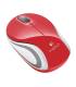 Logitech M187 inalámbrico Rojo