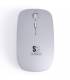 Ratón Bluetooth Subblim Flat Plata