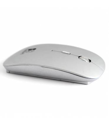 Ratón Bluetooth Subblim Flat Plata