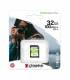 MEMORIA SD XC 32GB CLASE 10 KINGSTON CANVAS SELECT PLUS 100MB/S SDS2/32G