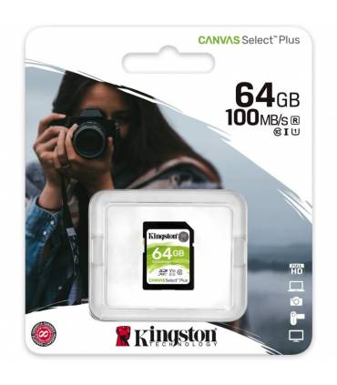copy of MEMORIA SD XC 32GB CLASE 10 KINGSTON CANVAS SELECT PLUS 100MB/S SDS2/32G