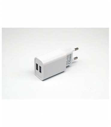 CARGADOR EIGHTT SMARTPHONE TABLET 5V 2X2.4A CON CABLE TIPO C 1,2