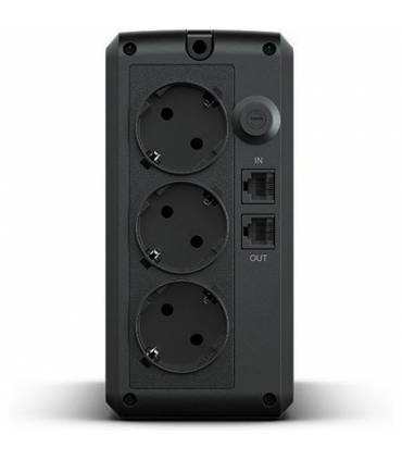 SAI Línea Interactiva Cyberpower UT 650EG/ 650VA-360W/ 3 Salidas/ Formato Torre
