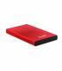 CAJA EXTERNA TOOQ TQE-2527R 2,5" 9,5 MM SATA USB 3.0/3.1 ROJO