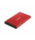 CAJA EXTERNA NATEC RHINO GO DISCO DURO 2,5" USB 3.0 SATA ROJA