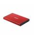 CAJA EXTERNA NATEC RHINO GO DISCO DURO 2,5" USB 3.0 SATA ROJA