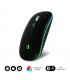 Ratón Inalámbrico por Bluetooth Subblim LED Dual Flat/ Batería recargable/ Hasta 1600 DPI