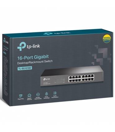 Switch TP-Link TL-SG1016D 16 Puertos/ RJ-45 10/100/1000