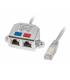 Adaptador Lanberg RJ45 M a Rj45 Doble H