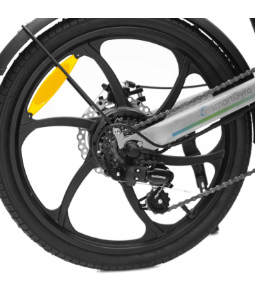 copy of BICICLETA ELECTRICA SMARTGYRO EBIKE CROSSCITY 250W 30KM 25KMH PLATA 22KG 100 KG