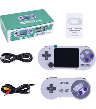 SF2000 - Consola de juegos portátil con 6.000 juegos, pantalla IPS de 3"