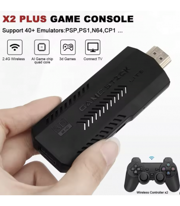 Retro Game Stick X2 Plus