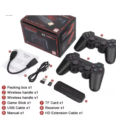 Retro Game Stick X2 Plus